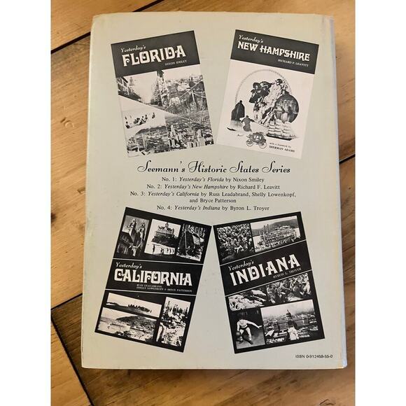 VTG Yesterdays Indiana by Byron Troyer. Hardcover/Dust Jacket. History - Picture 3 of 7